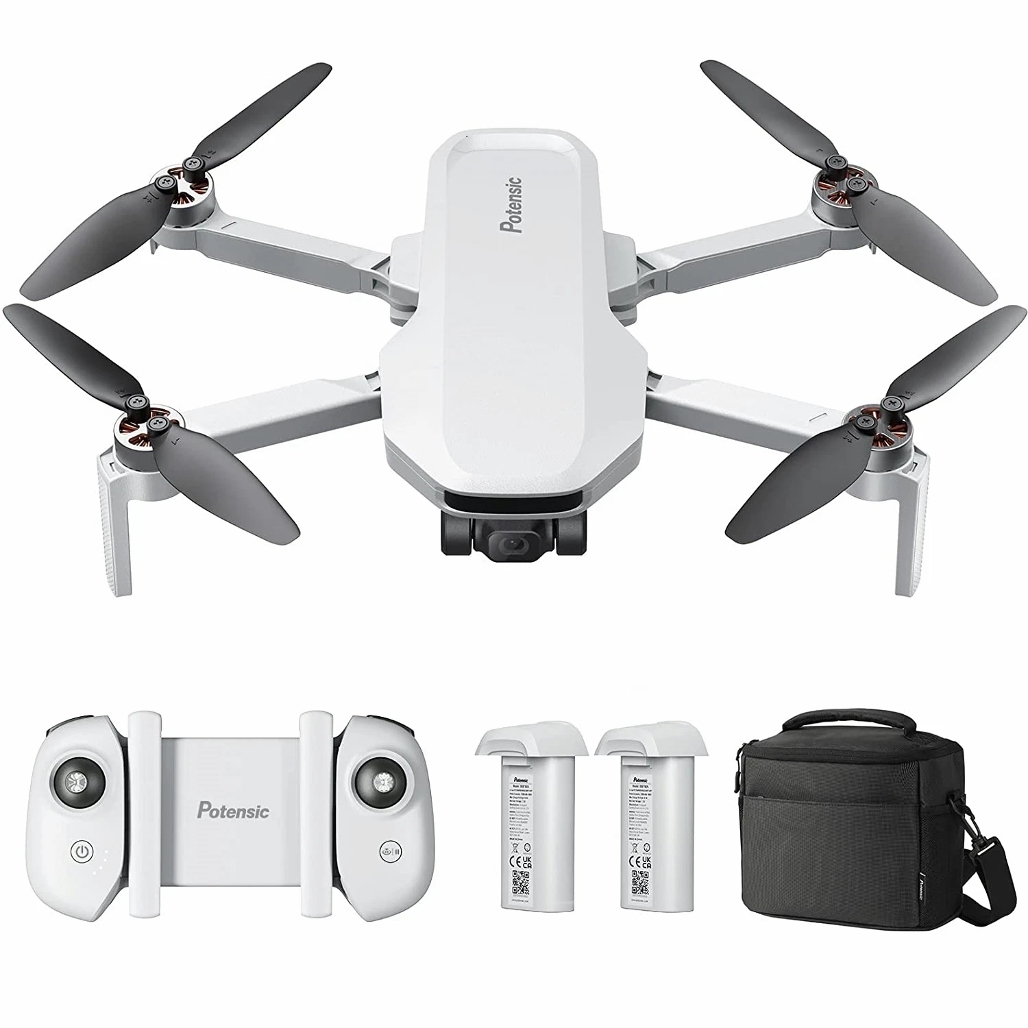 Ex-UK Potensic ATOM SE Drone – GPS, 4KM Transmission, Foldable Quadcopter + Expansion Kit – Ksh 26,500